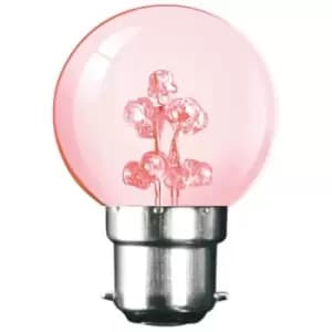 Kosnic 1W LED Effect Startree BC/B22 Golf Ball Orange - KSTR01GLF/B22-Orange