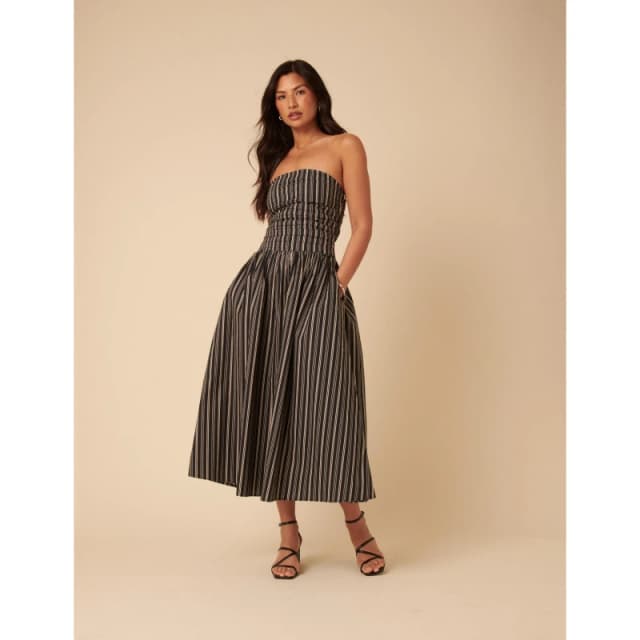 Nobodys Child Womens Felicity A Line Dress Navy female 16 (XL)