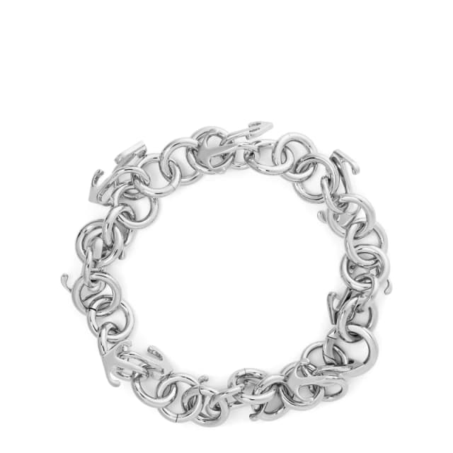 Off White Womens Pendant Necklace Silver female One Size