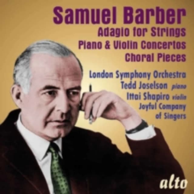 Samuel Barber: Adagio for Strings/Piano & Violin Concertos/... CD / Album