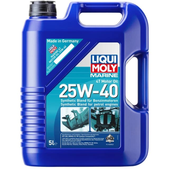 LIQUI MOLY 25027 Engine oil Capacity: 5l, 25W-40, Part Synthetic Oil Engine Oil (1862)