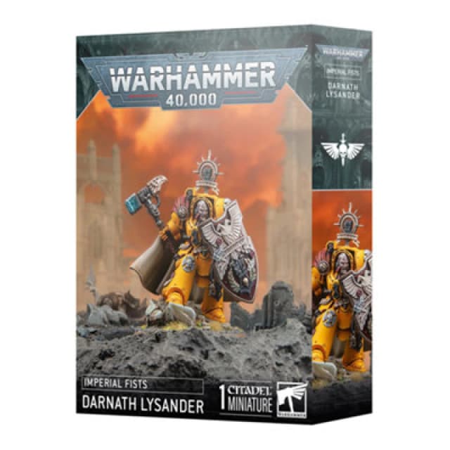Games Workshop Imperial Fists: Darnath Lysander - Brand New And Sealed