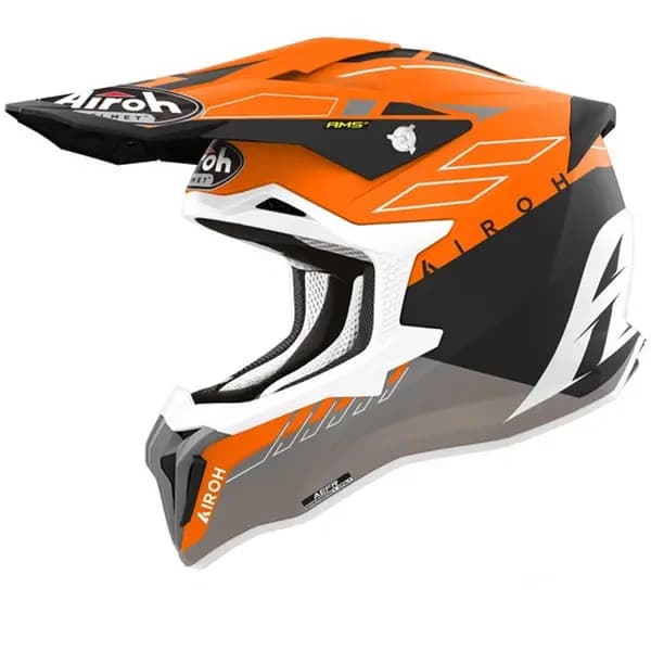 Airoh Strycker Skin Orange Matt Offroad Helmet XS