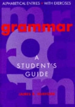Grammar by James R. Hurford Paperback