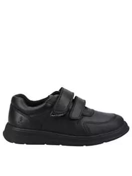 Hush Puppies Ryan Jnr School Shoe - Black, Size 13 Younger