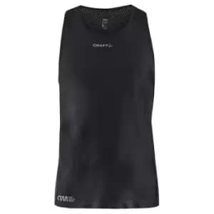 Craft Mens Mesh Wrap Tank Top (M) (Black)