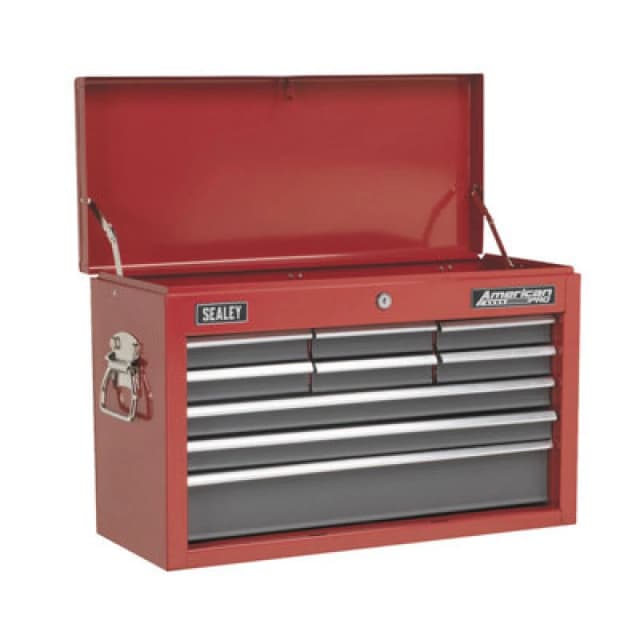 Sealey Sealey - AP22509BB American pro Topchest 9 Drawer - Red/Grey SEAL_AP22509BB