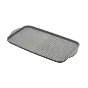 MasterClass 51cm Cast Aluminium Dual Griddle Tray