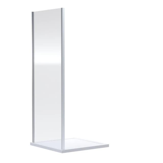 nuie Rene 1900 x 800mm Side Panel - Chrome, Silver SMSP80-E6