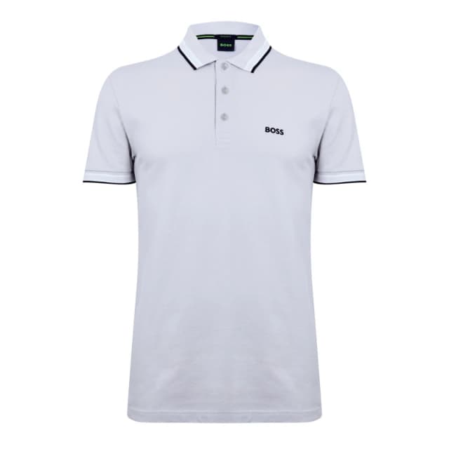Boss Paddy Polo Shirt - Grey Grey 2XL