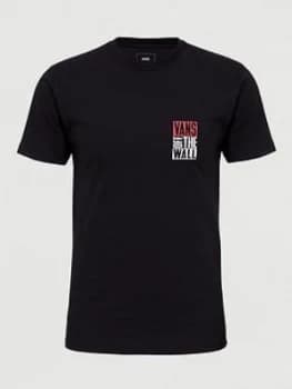 Vans Off The Wall T-Shirt - Black