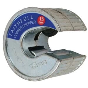 Faithfull Pipe Slicer Copper Chopper 15mm