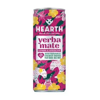 Hearth Lemon & Hibiscus Yerba Mate 250ml
