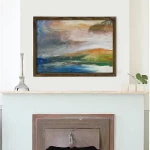 MZM776 Multicolor Decorative Framed MDF Painting