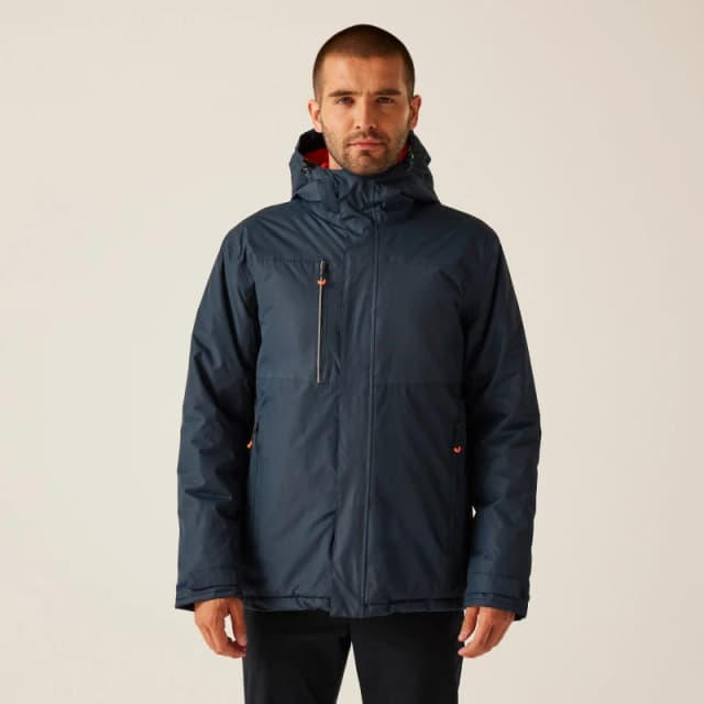 Regatta Thermogen Powercell 5000 Waterproof Jacket Navy/Magma male S