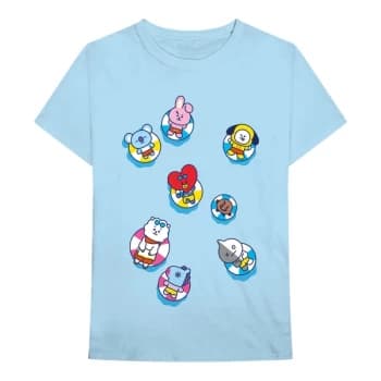 BT21 - Bon Voyage Unisex Large T-Shirt - Blue