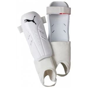 Puma Pro Training II Shin & Ankle Guards Large White/Black