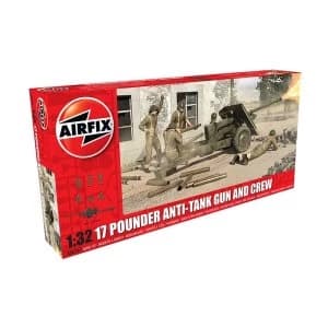 17 Pdr Anti-Tank Gun 1:32 Air Fix Model Kit