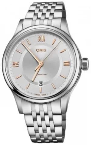 ORIS Classic Date 42mm Mens Stainless Steel Bracelet Watch