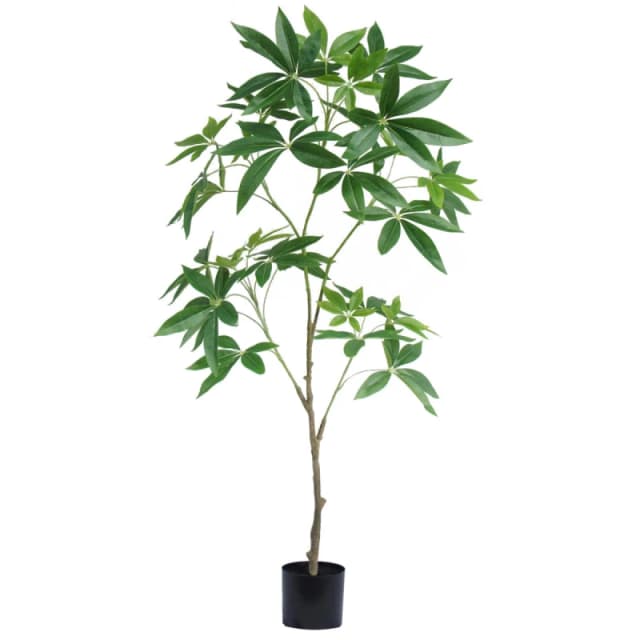 N/A 120cm Artificial Money Tree Pachira Realistic Faux Tree