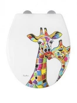 Croydex Steven Brown Francie And Josie Mczoo Toilet Seat