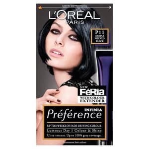 Preference Infinia P11 Deeply Wicked Black Hair Dye Black