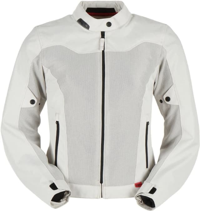 Furygan Mistral Evo 3 Ladies Motorcycle Textile Jacket, white, Size XL for Women