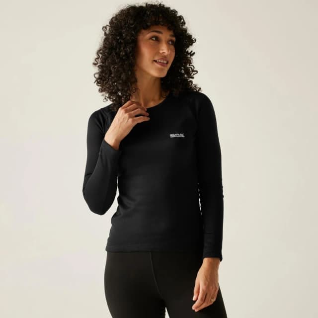Regatta Thermal Base Layer Set Black female 10