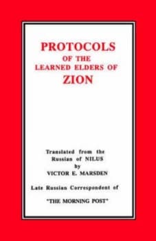 The Protocols of the Learned Elders of Zion by Victor E Marsden Paperback