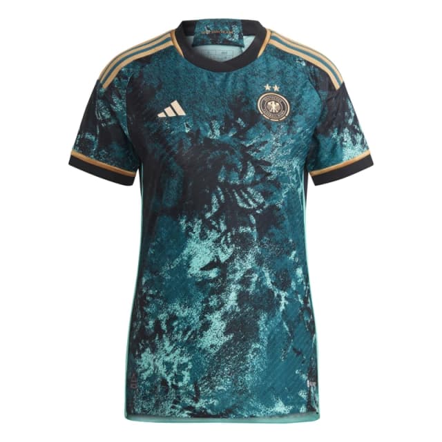 adidas adidas Germany Authentic Away Shirt 2023 Legacy Teal female 6 (XXS)
