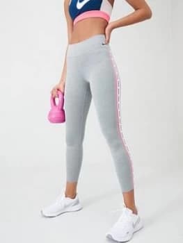 Nike The One Crop Novelty Legging - Grey, Size XL, Women