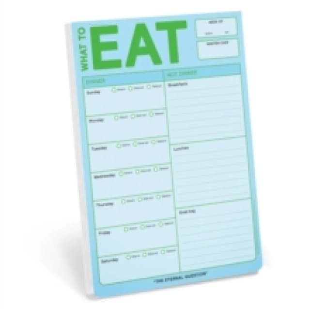 Knock Knock What to Eat Pad (Pastel Edition) Other printed item