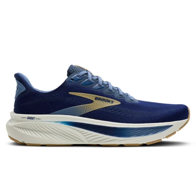 Brooks Brooks Ghost 17 Mens Beacon Blue/moonlight/starfish - Navy / 10 / Standard