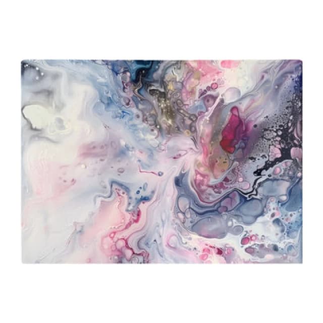 Warren Reed Designer Ethereal Swirls: Dreams In Motion Chopping Board