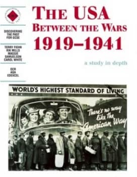 The USA between the Wars 1919-1941 by Carol White Paperback