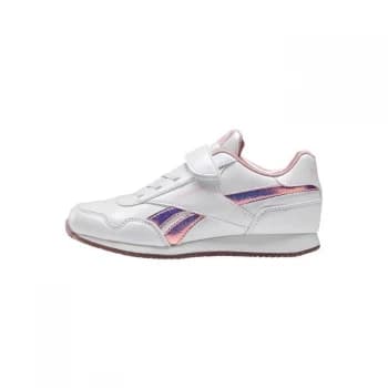 Reebok Royal Classic Jogger 3 Shoes Kids - White / White / Classic Pink