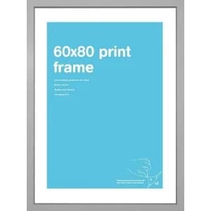 Art Print Silver Frame (60 x 80)