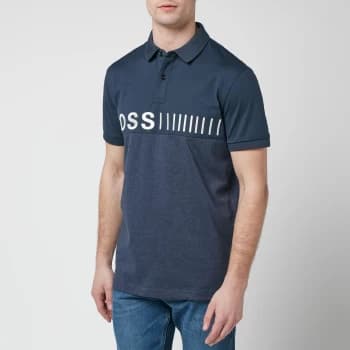 BOSS Athleisure Mens Pavel Polo Shirt - Navy - M