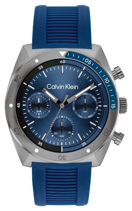 Calvin Klein 25200468 Mens CK Flex Blue Dial / Blue Watch