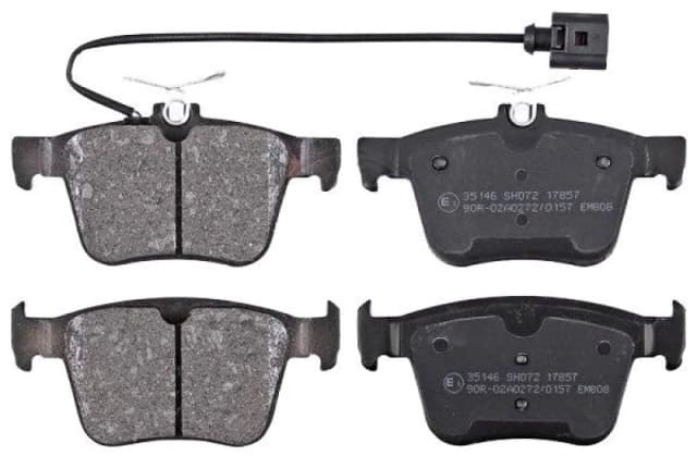 A.B.S. 35146 Brake pad set with integrated wear sensor Brake Pad Set,disc brake (402)