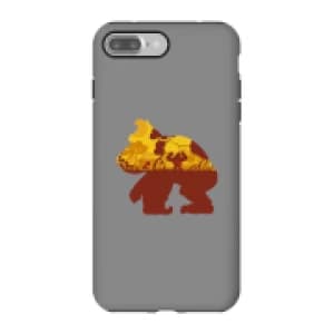 Nintendo Donkey Kong Silhouette Mangrove Phone Case - iPhone 7 Plus - Tough Case - Gloss