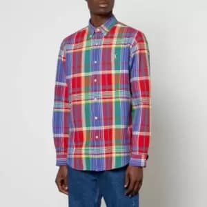 Polo Ralph Lauren Checked Cotton-Flannel Shirt - S