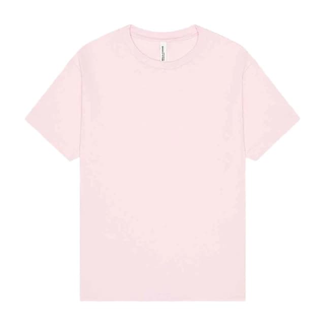 Bella + Canvas Mens Heavyweight Boxy T-Shirt in Pink Size: XS Pink Male XS