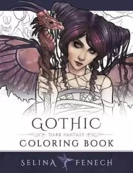 Gothic - Dark Fantasy Coloring Book by Selina Fenech
