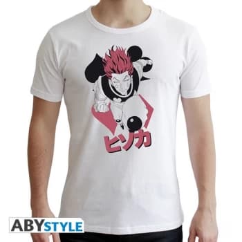 Hunter X Hunter - Hisoka Mens Medium T-Shirt - White