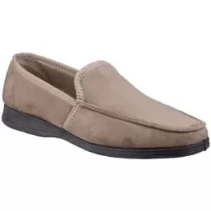 Fleet & Foster Dakis Slipper Male Beige UK Size 9