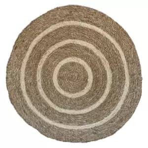 Ivyline Seagrass Christmas Tree Mat Spiral 120cm