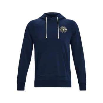 Under Armour Project Rock Hoodie Mens - Blue