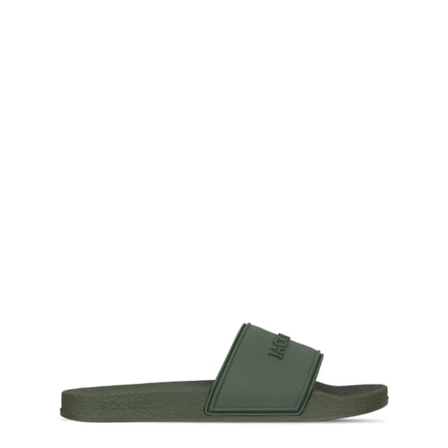 Jack Wills Minimal Logo Sliders - Green Green 3