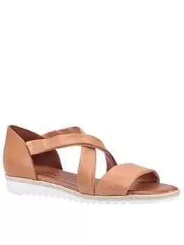 Hush Puppies Gemma Espadrille Wedge Sandal - Tan, Size 7, Women